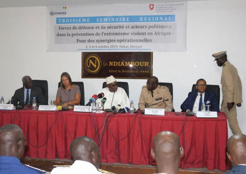 Séminaire régionale des forces de défense et de sécurité