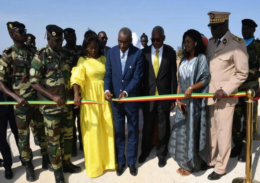 inauguration du centre nationale d'entrainement de Mont-Rolland 