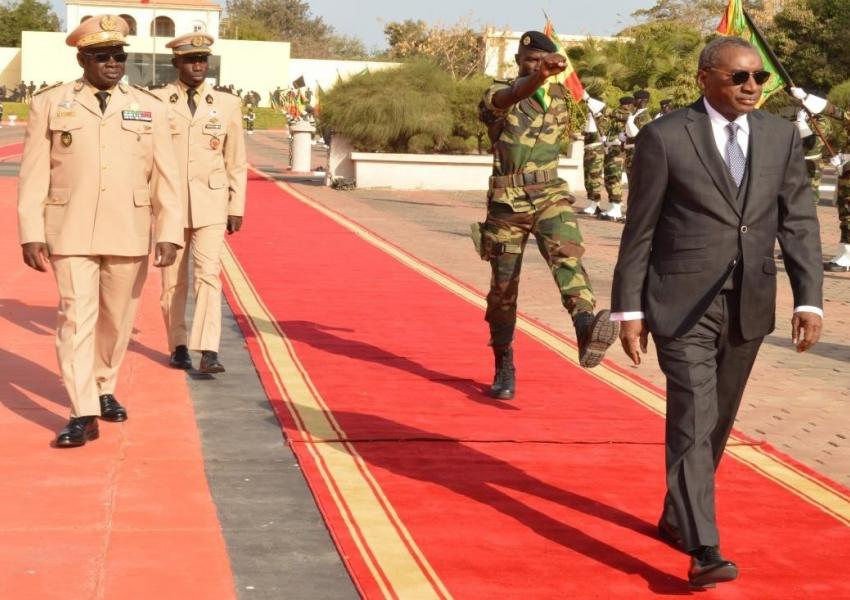Visite à l'état-major des armées
