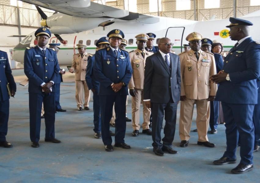 Visite à la Base Aérienne Mame Andala Cissé
