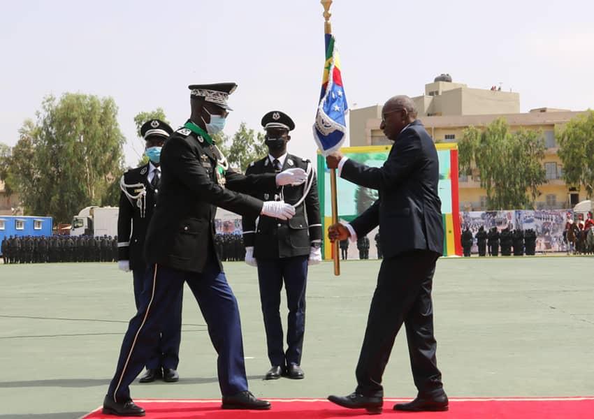 Installation du nouveau Commandant de la Gendarmerie le général Moussa FALL