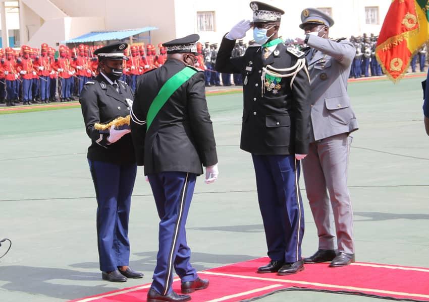 Installation du nouveau Commandant de la Gendarmerie le général Moussa FALL