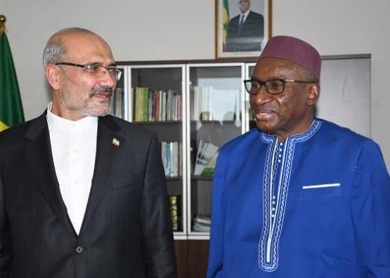 Ministre des Forces armées, Maitre Sidiki Kaba a reçu  le vice-ministre iranien de la Défense d'iran