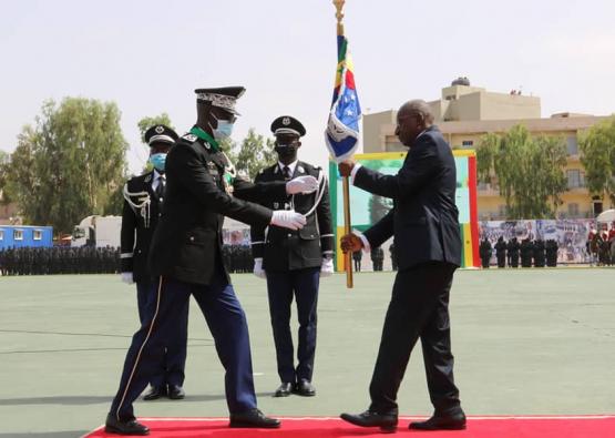 Installation du nouveau Commandant de la Gendarmerie le général Moussa FALL