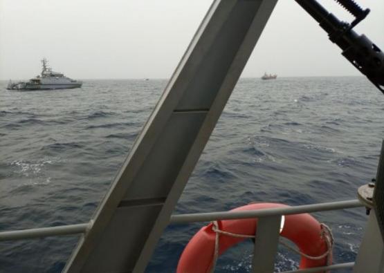 Interception d'un navire transportant du haschich